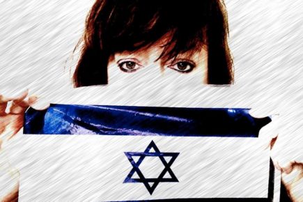 julie burchill israel flag pretended