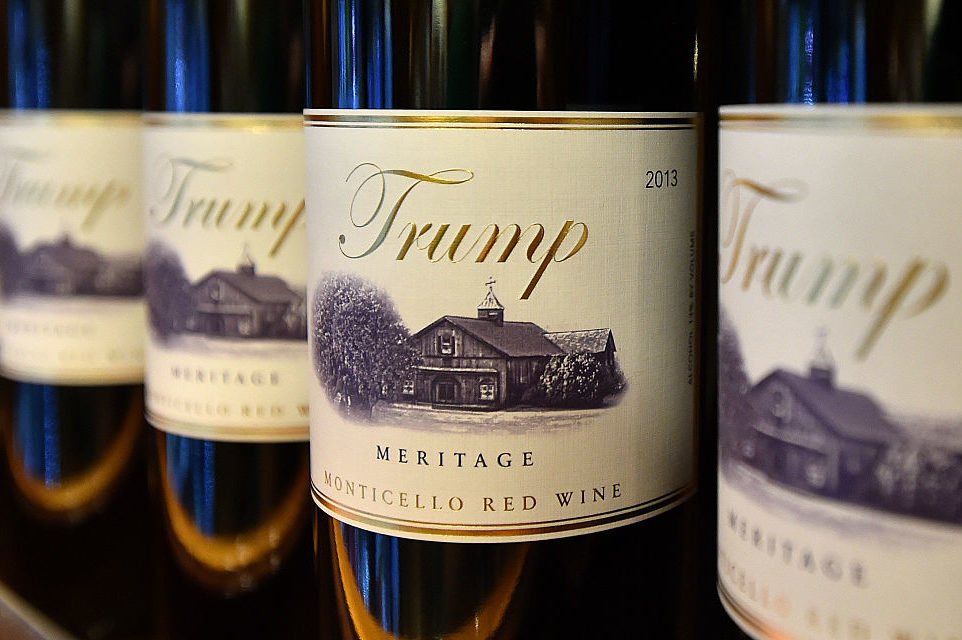 trump wine
