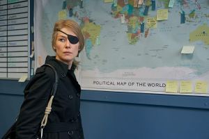Rosamund Pike as Marie Colvin in A Private War