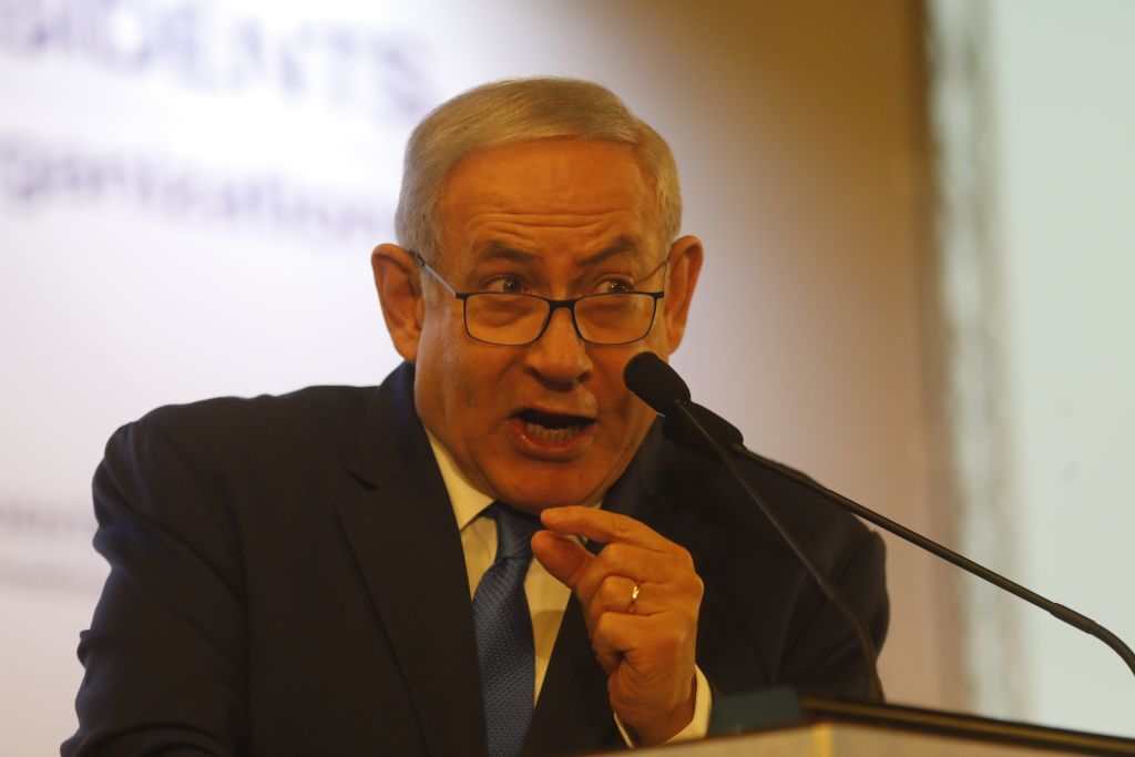 Israeli Prime minister Benjamin Netanyahu bibi