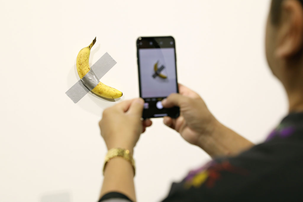art basel banana