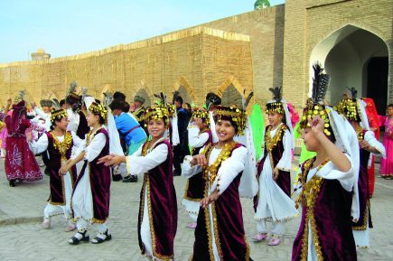 uzbekistan Dance to the music of time: Celebrations at the ancient Khorezm Mamum Academy, Khiva, 2006