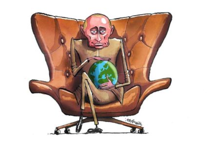 sanctions putin russia davos oligarch