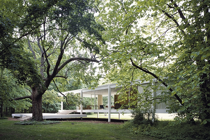 Farnsworth House by Mies van der Rohe: The Iconic Glass House