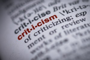 critique criticize