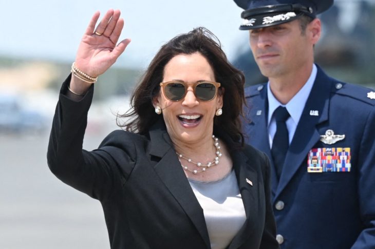 US Vice President Kamala Harris traveling to Guatemala (Photo by JIM WATSON/AFP via Getty Images)