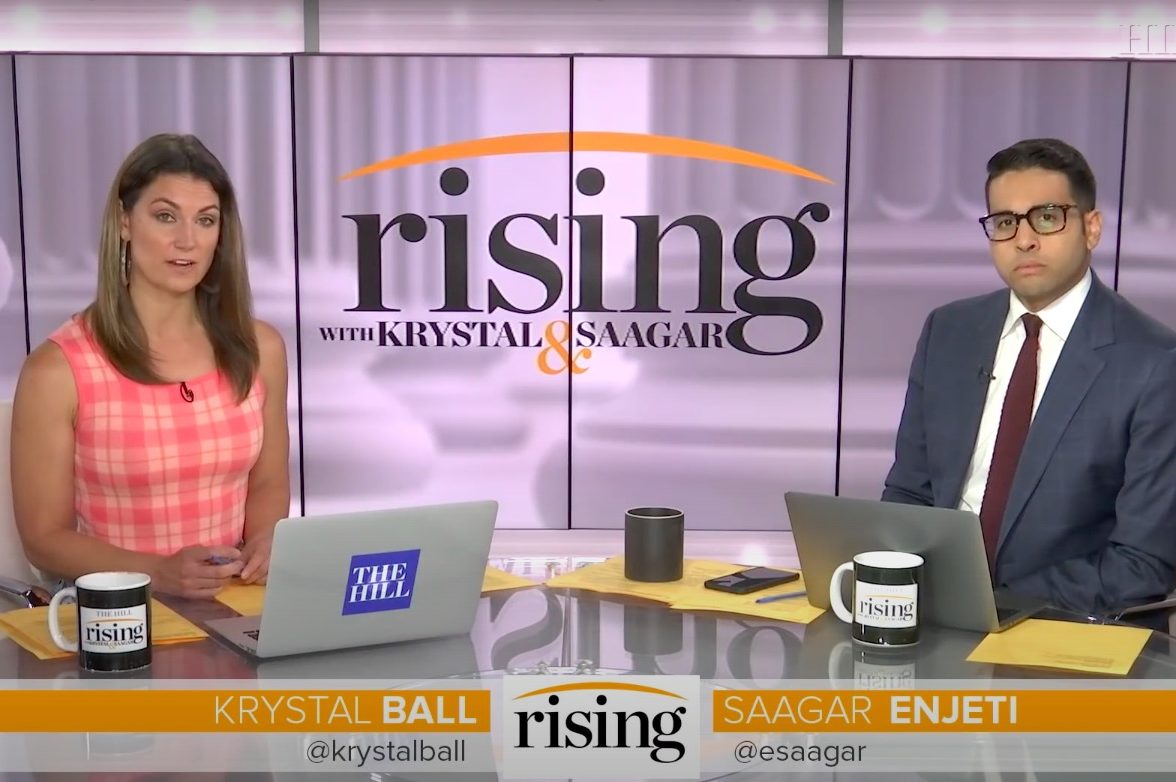 rising Krystal Ball and Saagar Enjeti (YouTube: The Hill)