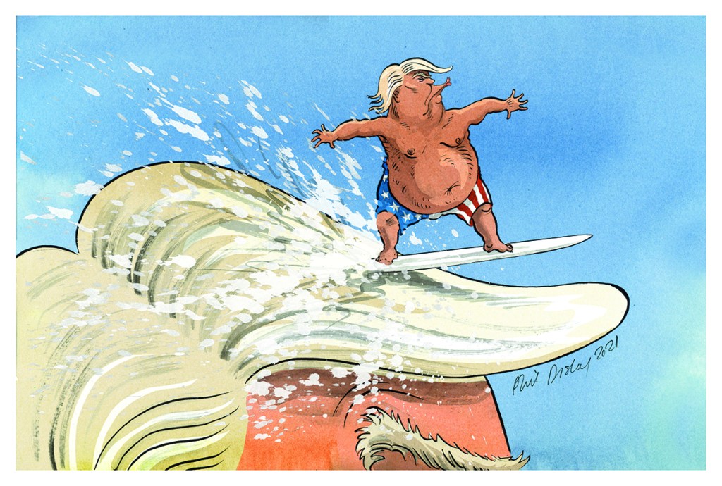trump wave