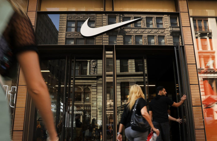 A Nike store in Manhattan (Getty Images)