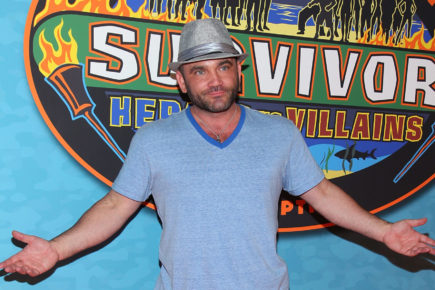 Russell Hantz attends the "Survivor: Heroes Vs Villains" finale reunion show (Getty Images)