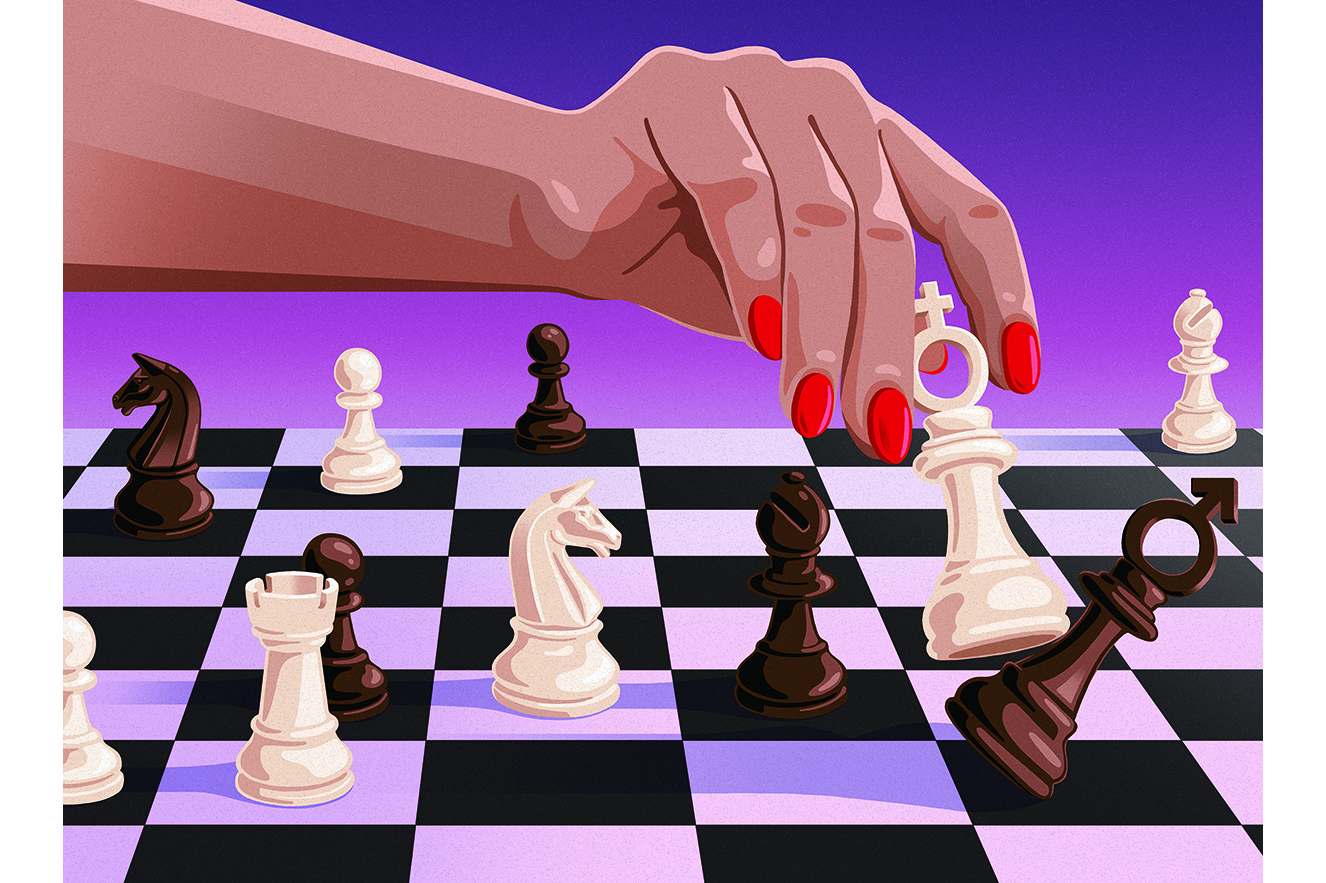 The queen of chess makes her next move picture