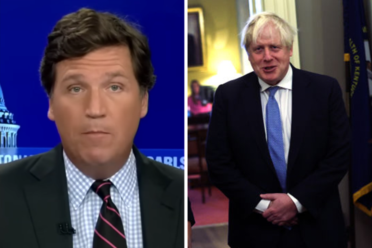 NextImg:Tucker bashes Boris back: ‘I had no idea he was a liar’