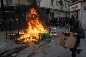 french left violence