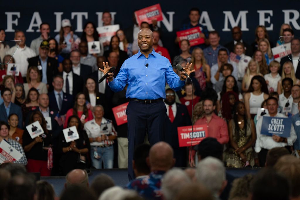 NextImg:Tim Scott appeals to a GOP of the past