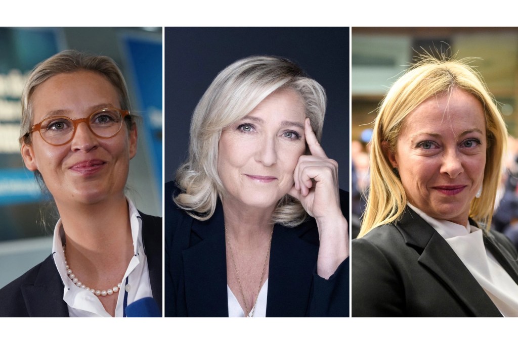 europe right-wing women