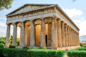 A Greek temple