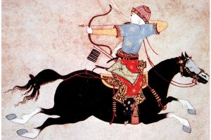 A steppe horseman