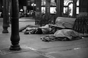 homeless