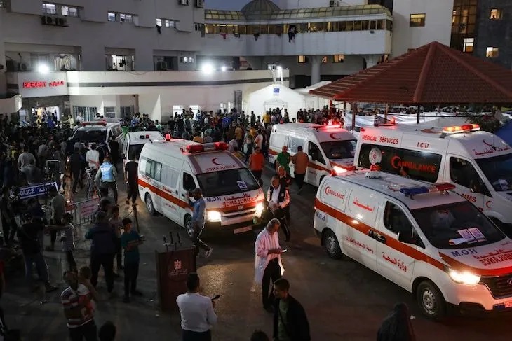 What is happening in Gaza’s al-Shifa hospital?