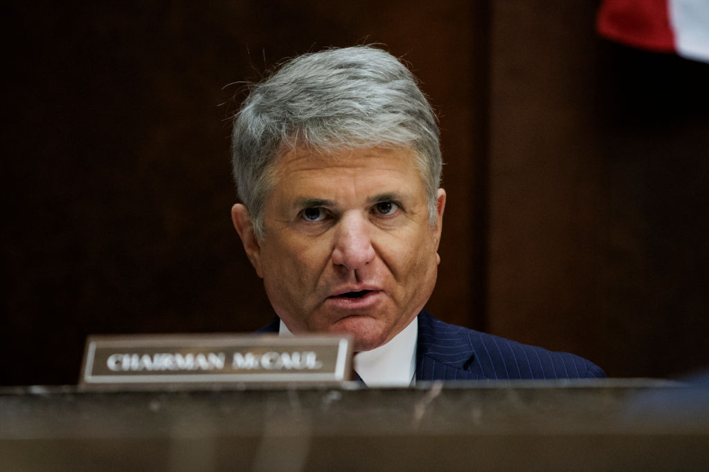 Committee Chairman Michael McCaul (R-TX) speaks during a House Committee on Foreign Affairs hearing (Photo by Samuel Corum/Getty Images)