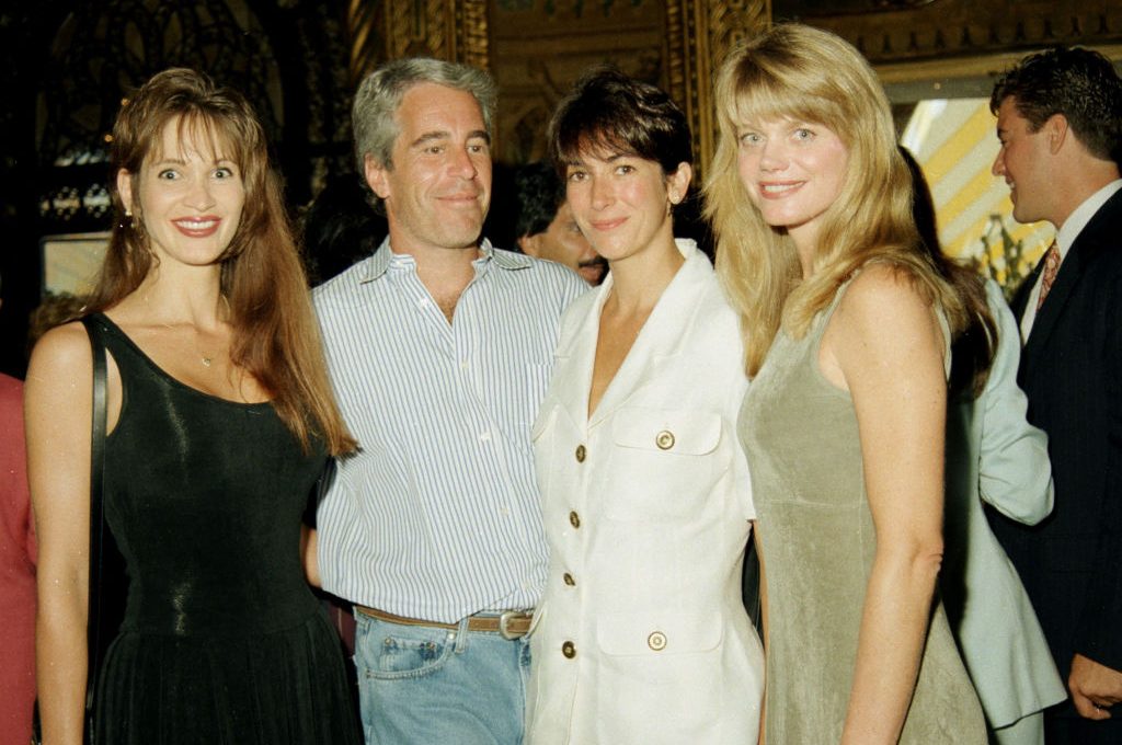 Jeffrey Epstein in Mar-a-Lago (Getty)