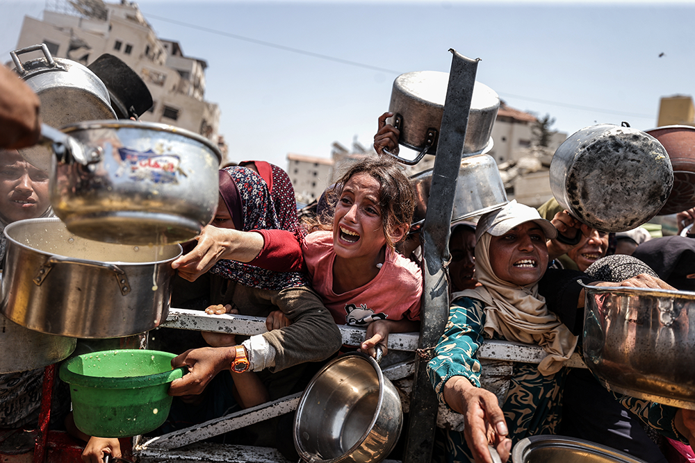 Civilians in Gaza (Getty)